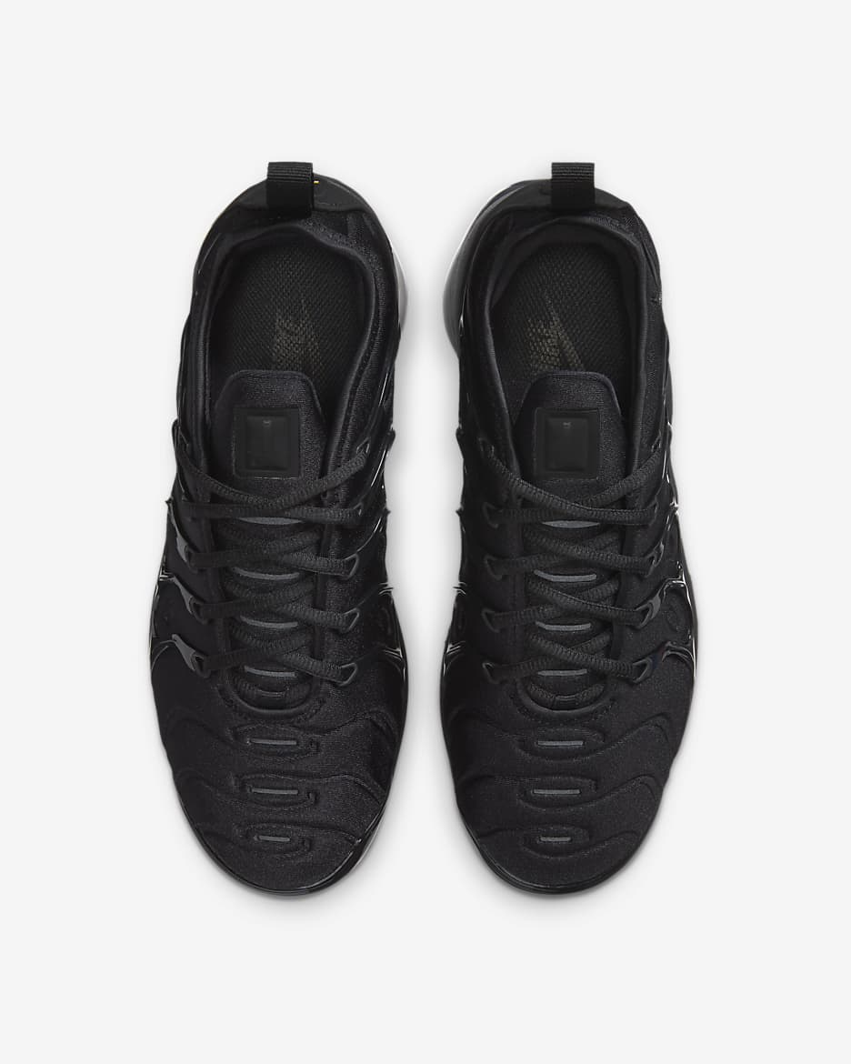 All black nike vapormax plus women's on sale